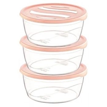 Çankaya 3lü Karizma Yuvarlak Saklama Kabı ÇNK-2149