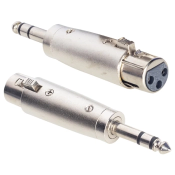 CANON DİŞİ / 6.3 MM STEREO GİTAR ERKEK CANON ÇEVİRİCİ JACK(XRL) (4887)