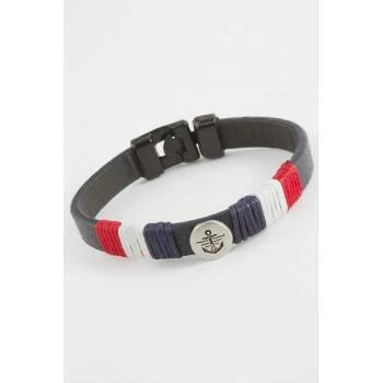 Çapa Kaliteli Suni Deri Bileklik