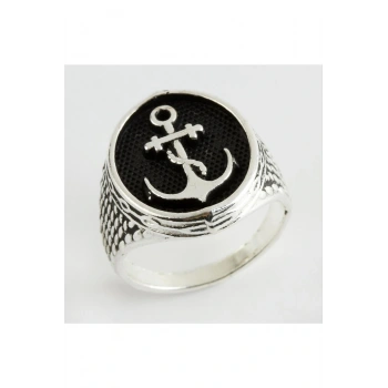 Çapa Metal Erkek Yüzük