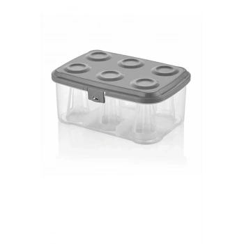 Çay Bardağı Taşıma Kabı Aparatı 6 Bölmeli -UR3370