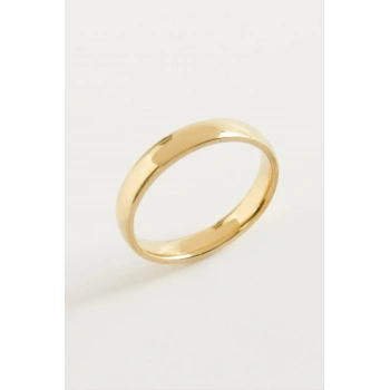 Çelik Alyans Yüzük 4 mm