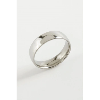 Çelik Alyans Yüzük 6 mm