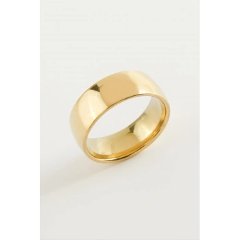 Çelik Alyans Yüzük 8 mm