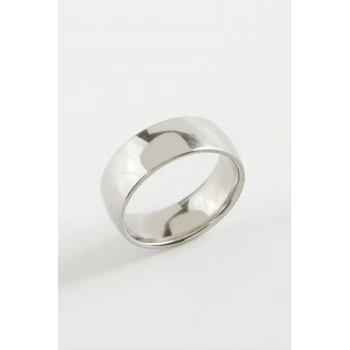 Çelik Alyans Yüzük 8 mm