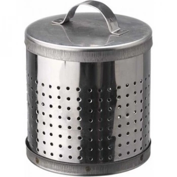 ÇELİK BÜYÜK DEMLİK İÇİ ÇAY SÜZGEÇ YÜKSEKLİK= 7CM ÇAP= 6CM (4887)