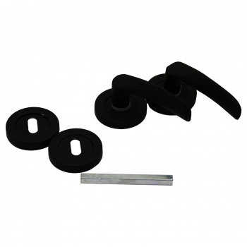 ÇELİKEL ERİŞ-10 AMERİKAN ODA KAPI KOLU SİYAH (4887)