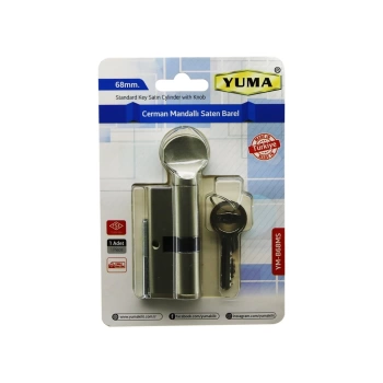 CERMAN MANDALLI SATEN BAREL KİLİT  68MM  YM-B68MS (4887)