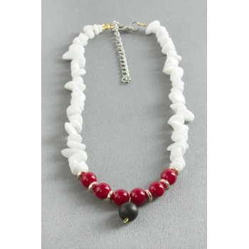 Ceyt Sedef Kırık Doğaltaş Kolye