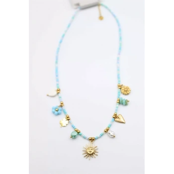 Charm Deniz Kolye - Turkuaz