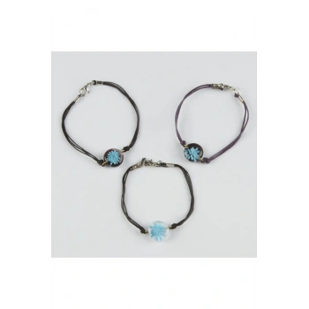 Çiçek Cam Bileklik