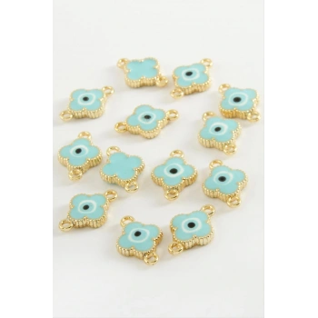 Çiçek Çift Kulplu Mineli Bileklik ve Kolye Ucu Aparatı 1 Adet