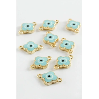 Çiçek Çift Kulplu Mineli Bileklik ve Kolye Ucu Aparatı 1 Adet