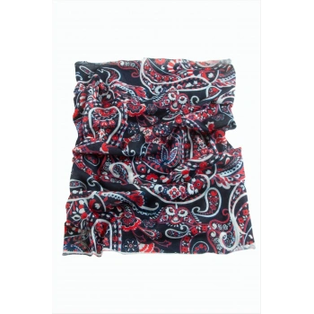 Çiçek Desenli Baff Boyunluk