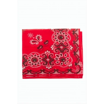 Çiçek Desenli Bandana 50*50