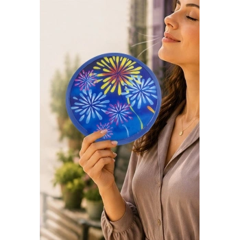 Çiçek Kore Yelpaze 20 cm