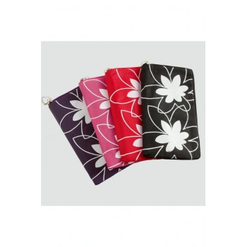 Çiçek Para Cüzdanı