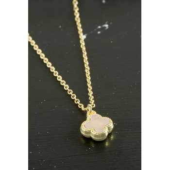 Çiçek Polyester Kolye