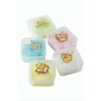 Çiçek Şekilli Kutulu Kağıt Sabun