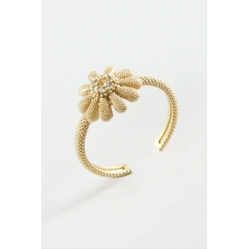 Çiçek Taşlı Yüzük