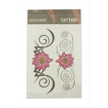 Çiçek Tattoo Dövme Sticker