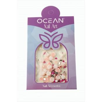 Çiçek Tırnak ve Yüz Süsleme Taşı