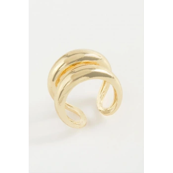 Çift Halka Metal Yüzük