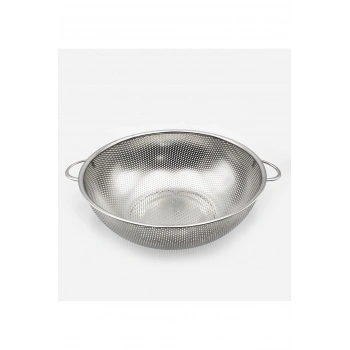 Çift Kulplu Metal Süzgeç 22,5 Cm. -CLKN-1545