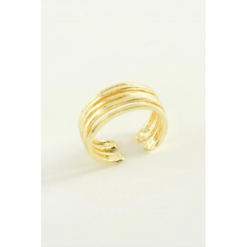 Çift Sıra Metal Yüzük