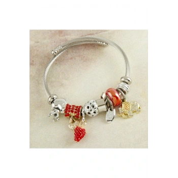 Çilek Panora Bileklik