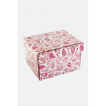 Çini Desenli Kapaklı Saat Kutusu