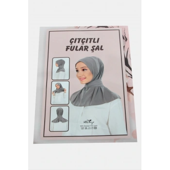 Çıtçıtlı Fular Şal