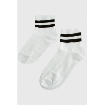 Çizgili Kolej Çorap 8*28