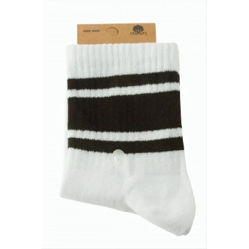 Çizgili Kolej Çorap 8*28