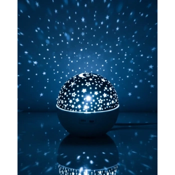 Çocuk Ve Yetişkinler İçin Yıldız Projektör Gece Işığı