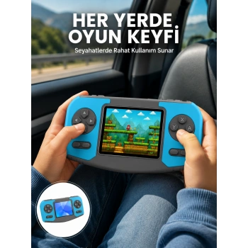 Çocuklara Özel Retro Oyun Konsolu Portatif Eğlence Cihazı