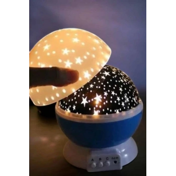 Çocuklara Özel Yıldızlı Gece Lambası