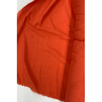 Çok Amaçlı Müslin Pamuklu Bebek Örtü ve Battaniye Kumaşı Müslin Bez Mercan 38