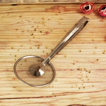 Çok Amaçlı Süzgeçli Paslanmaz Metal Haşlama Ve Kızartma Maşası (4887)