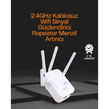 Çok Antenli Kablosuz Ağ Kapsama Alanı Genişletici