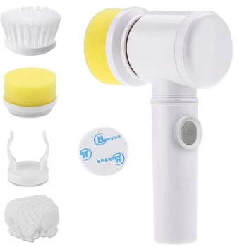 ÇOK FONKSİYONLU BANYO MUTFAK LAVABO ŞARJLI TEMİZLİK FIRÇASI (4887)