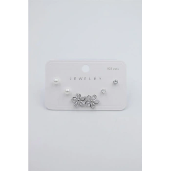 Çoklu Set Küpe - Gümüş