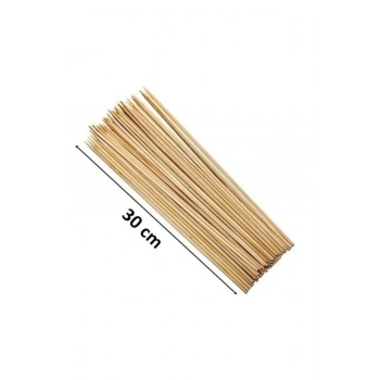 Çöp Şiş 30cm | Ahşap Çubuk | -ALK-119