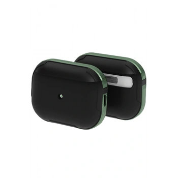 Airpods 3 (3.nesil) MO-A8 Armor Kılıf - Koyu Yeşil