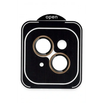 Apple iPhone 13 PVD Metal Kamera Lens - Gold