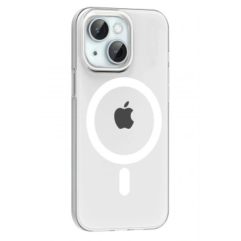 Apple iPhone 14 PC Blank Magsafe Kapak - Şeffaf