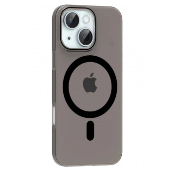 Apple iPhone 14 PC Blank Magsafe Kapak - Siyah