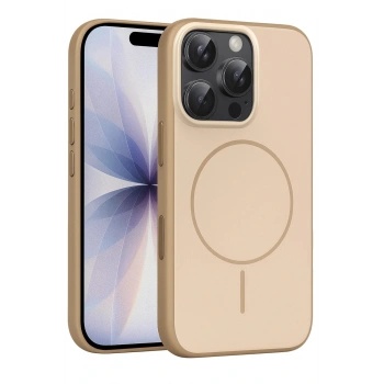 Apple iPhone 16 Pro Max Neva Magsafe Kapak - Gold