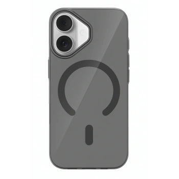 Apple iPhone 17 PC Blank Magsafe Kapak - Siyah