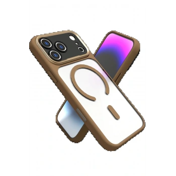 Apple iPhone 17 Pro Hazar Magsafe Kapak - Gold